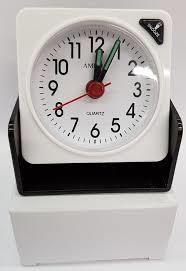 Amplus Bedside Travel Foldable Analogue Alarm Clock RV-0300 Available In Multiple Colours