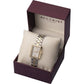Accurist Women's White mother of pearl Dial with Two tone stainless steel bracelet Watch 8302