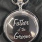 'Father of the Groom' Quartz Pocket Watch 5063.04