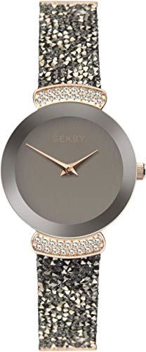 Seksy Ladies Fashion Designer Stone Set Bracelet Watch 2719