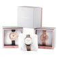 Henley Women's Fashion Petite Stones Multiple Colour Available Leather Strap Watch H06143