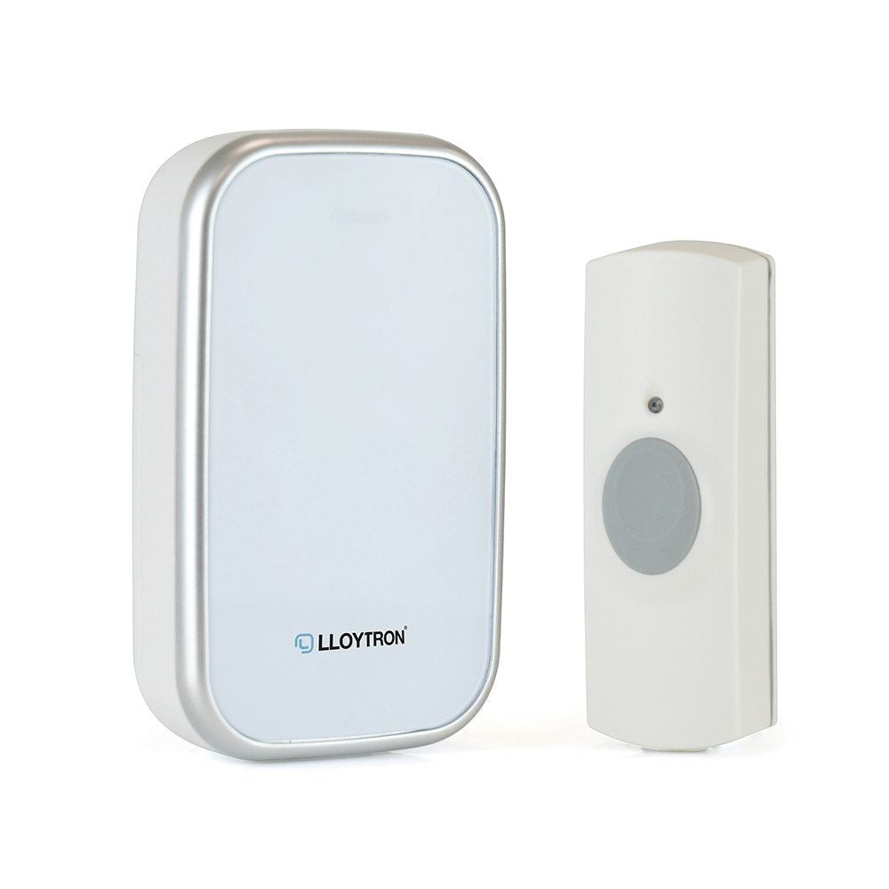 MIP3 - 32 Melody Battery Operated Portable Door Chime Kit - White (Carton of 20)