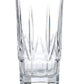 RCR Chic Luxion Set of 6 520ml Highball Tumbler Glasses