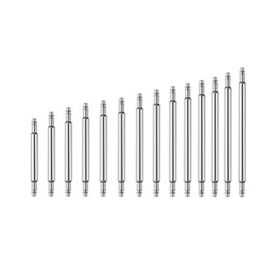 Stainless Steel Spring Bar Pins 100pcs per pack / one size per pack Available Size 6mm To 34mm