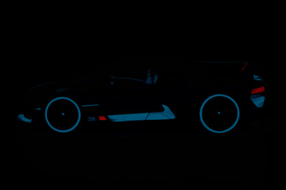 Burago 1:18 Scale Model Car 18-11045 - Bugatti Divo - Grey/Blue