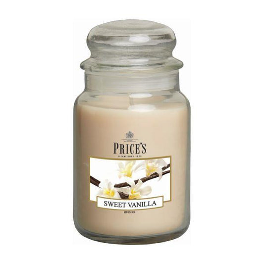 Price's Large Jar - Sweet Vanilla PBJ010611