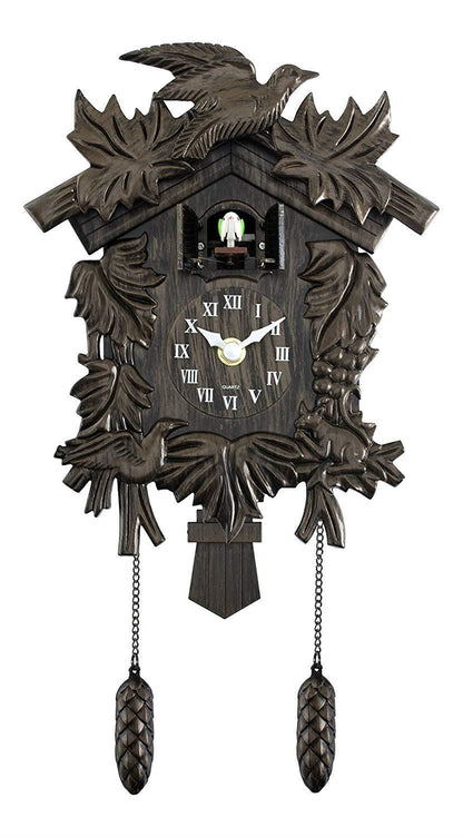 27828 ACCTIM HAMBURG ANTIQUE BROZE CUCKOO CLOCK