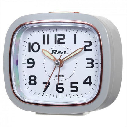 Ravel Rose Gold Tone Rimmed Quartz Alarm Clock RC023