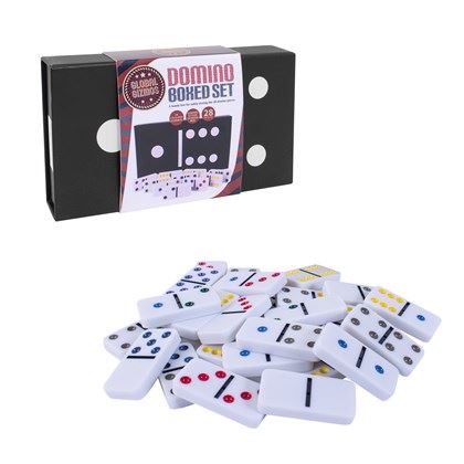 Global Gizmos Double Six Dominoes In Box (Carton of 24)