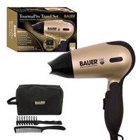 Bauer Tourmaline Travel Hair Dryer Set - 1200w (Carton of 12)