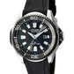 Citizen Promaster Diver Men's Eco-Drive Rubber Strap Watch BN0085-01E, Quartz Movement, Rubber Strap, 47mm Case