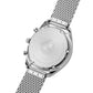 Lorus Mens Stainless Steel Mesh Bracelet Chronograph Watch Rm353gx9