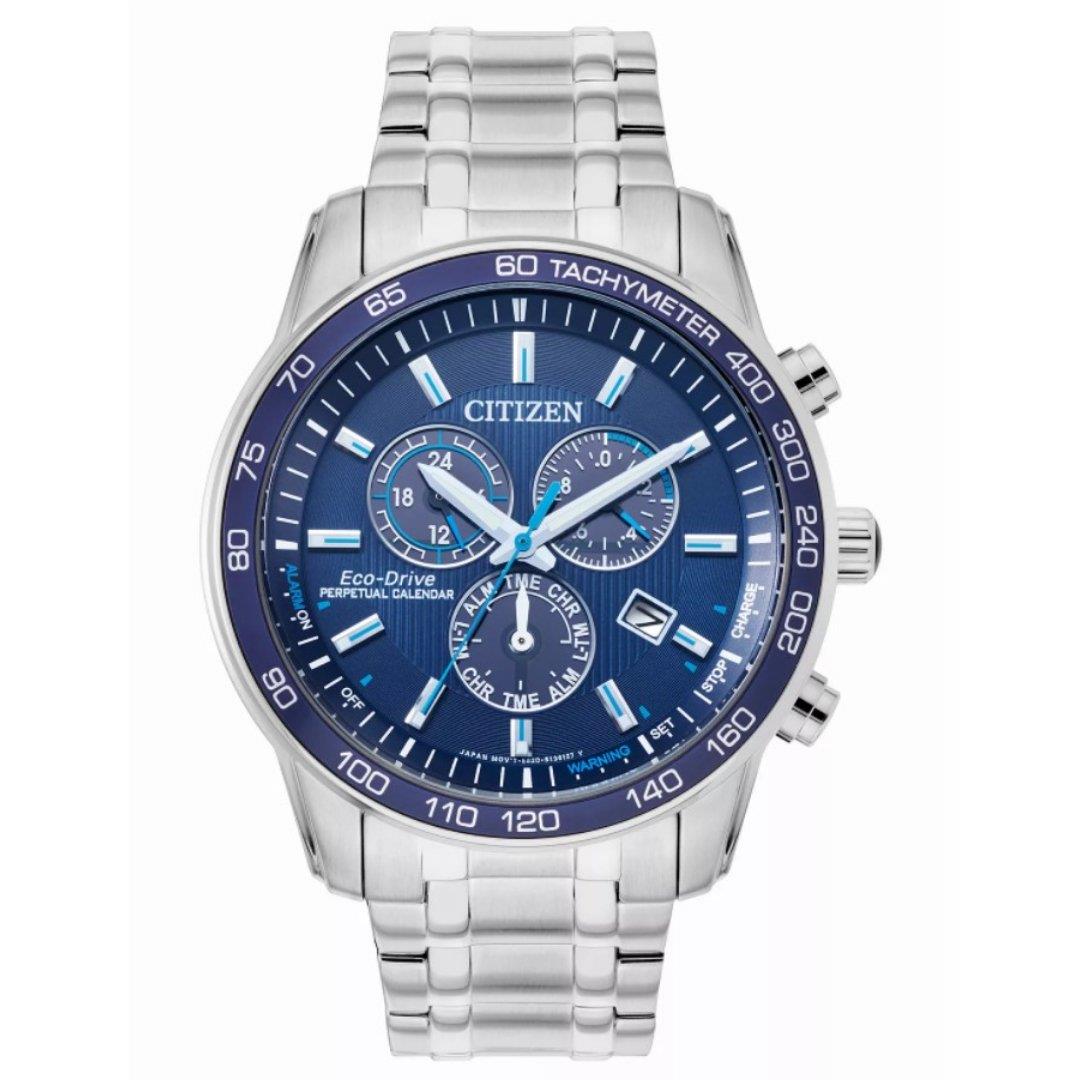 Citizen Eco-drive Perpetual Calendar Mens Watch Bl5510-54l