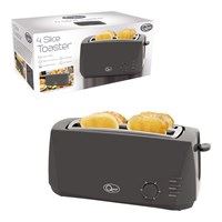 Quest 35089 4 Slice Cool Touch Toaster Grey - BOX OF 4