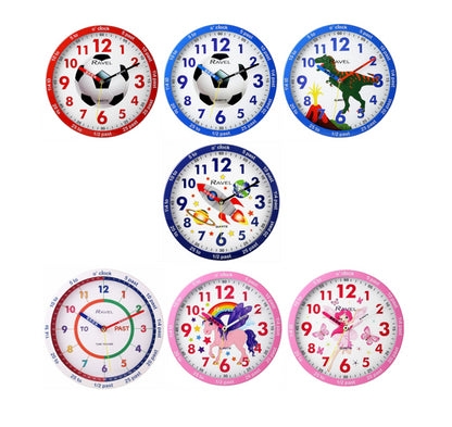 Ravel Time Teacher Wall Clock For Childrens Bedroom R.KC
