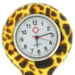 Relda Leopard Paw Print Infection Control Gel Professional Fob Watch REL05