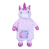 Unicorn Plush Hot Water Bottle (Carton of 12)