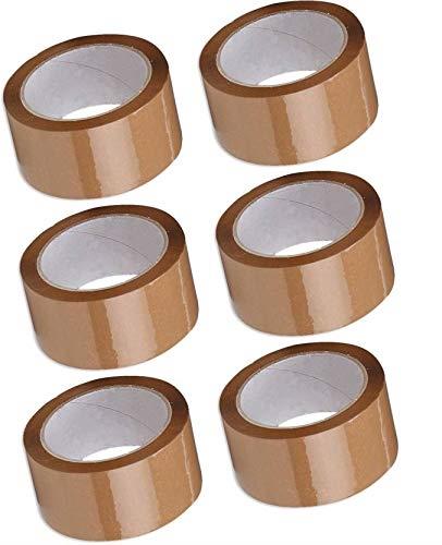 BROWN TAPE PACKAGING 48mm X 66m PK6