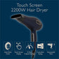 Carmen Twilight LED Touch Screen Hair Dryer Blue and Champagne (Carton of 6)