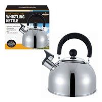 Milestone 2L Stainless Steel Whistling Kettle (Carton of 12)