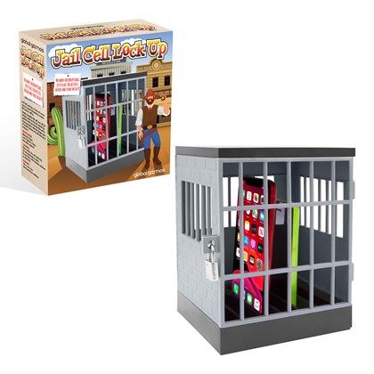 Global Gizmos Phone Jail Cell Lock Up - Padlock and Keys (Carton of 12)