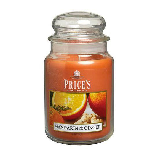 Price's Large Jar Candle Mandarin/Ginger PBJ010642