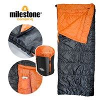 Milestone Single Envelope Sleeping Bag - 400gsm - 3 Seasons (Carton of 6)