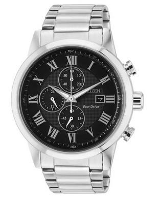 Citizen Men's Chronograph Silver Stainless Steel Bracelet Watch CA0611-50E