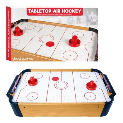 Global Gizmos Table Top Air Hockey Game (Carton of 4)