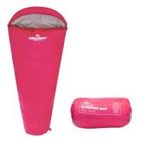 Milestone Mummy Sleeping Bag - Pink - Single - 2 Seasons (Carton of 6)