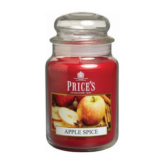 Price's Large Jar Candle Apple Spice PBJ010620
