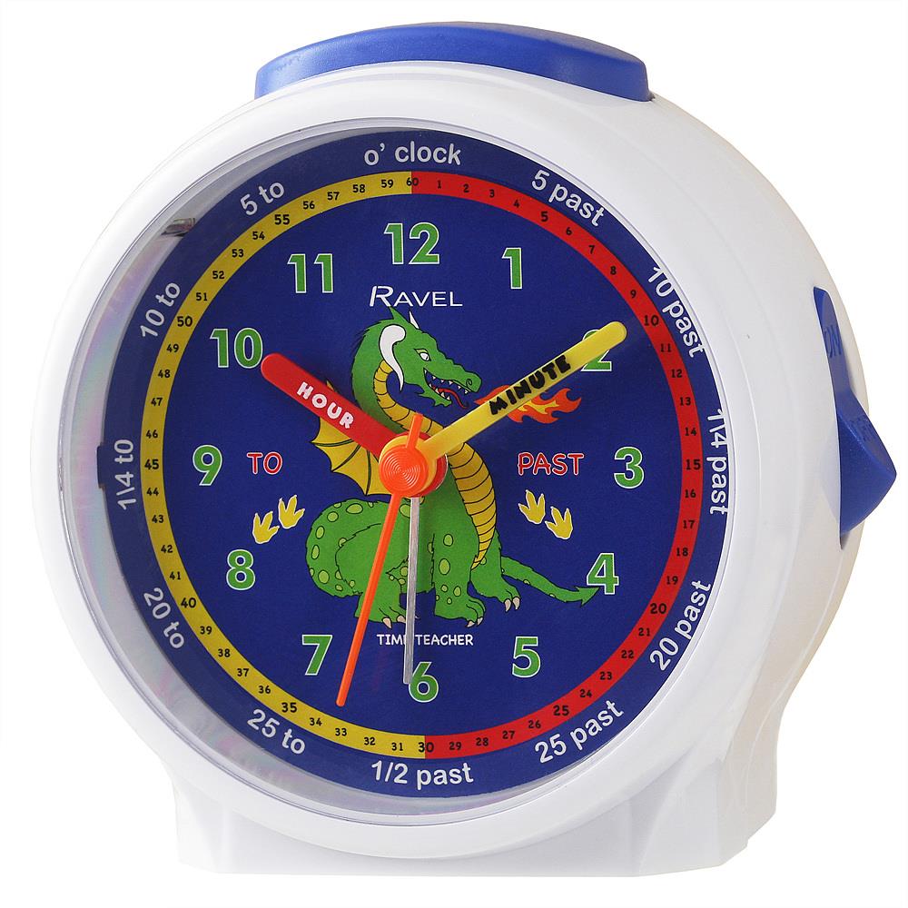 Ravel Childrens Time Teacher Alarm Clock Multi Colour RC034