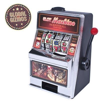 Global Gizmos Slot Machine Money Box (Carton of 15)