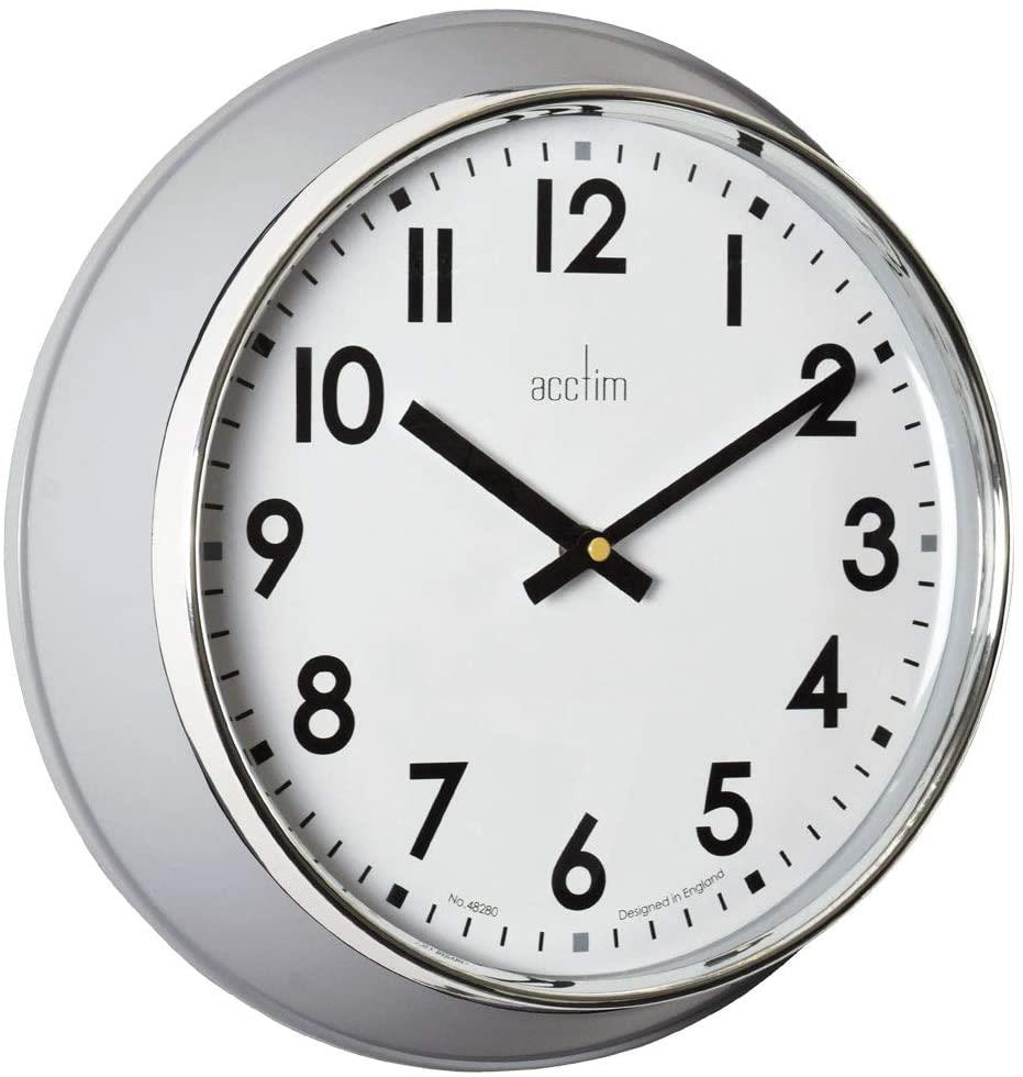 Acctim 2269 Kensworth 35cm quartz wall clock Available Multiple Colour