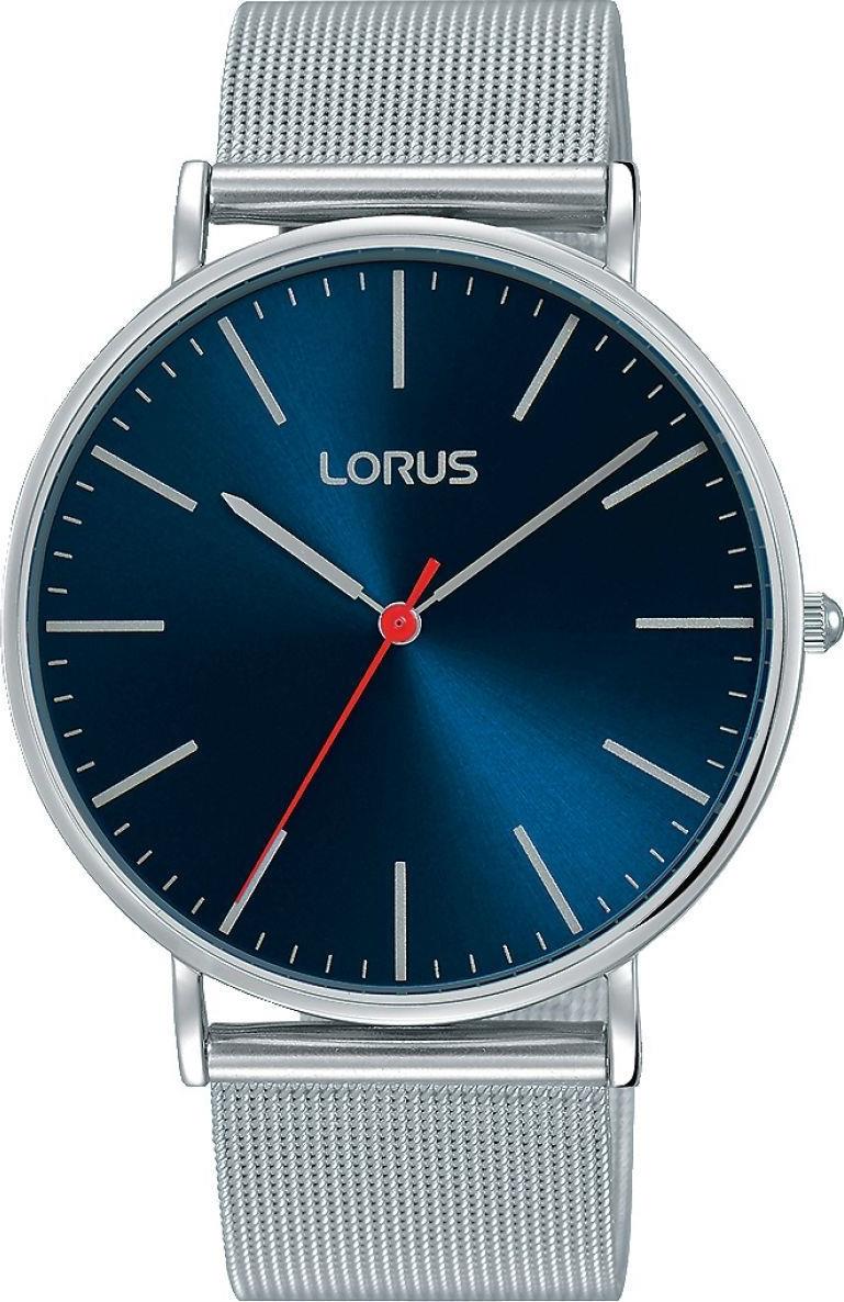 Lorus Mens Urban Dress Classic Mesh Blue Dial Rh813cx8