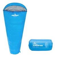 Milestone Mummy Sleeping Bag - Blue - Single - 2 Seasons (Carton of 6)