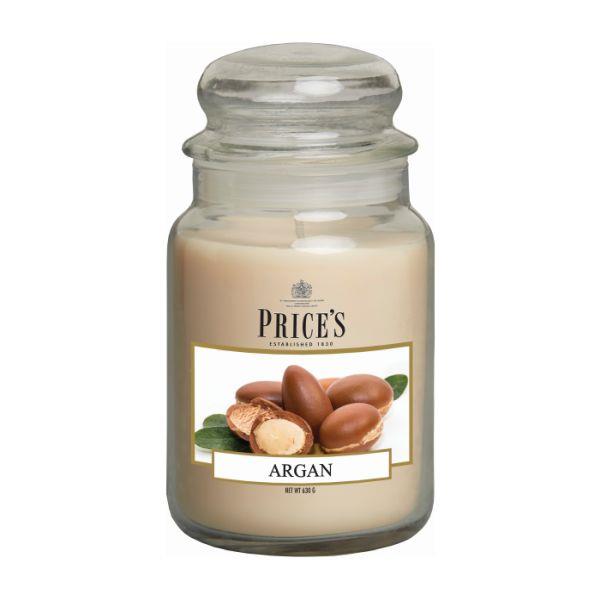 Price's Large Jar Candle Argan PBJ010603