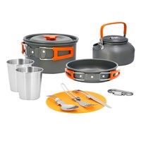 Milestone 11PC Aluminium Camping Cookware Kit (Carton of 12)