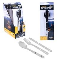 Milestone 3 Piece Camping Cutlery Stainless Steel (Carton of 24)