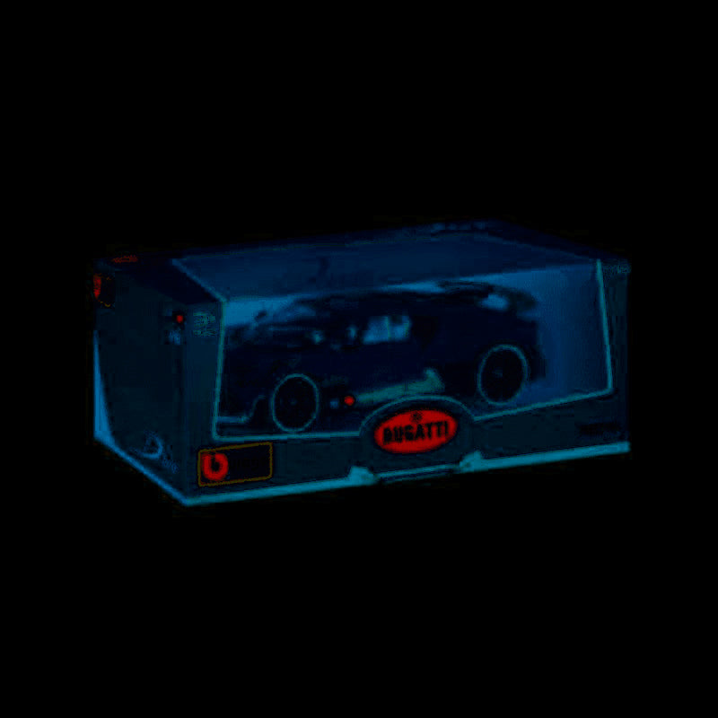 Burago 1:18 Scale Model Car 18-11045 - Bugatti Divo - Grey/Blue