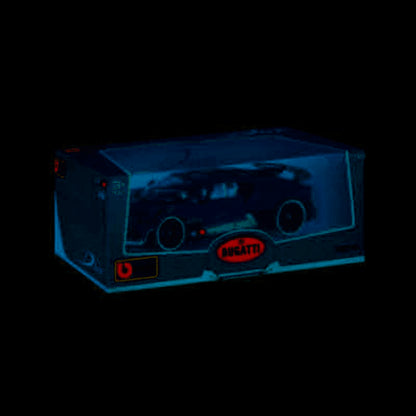 Burago 1:18 Scale Model Car 18-11045 - Bugatti Divo - Grey/Blue