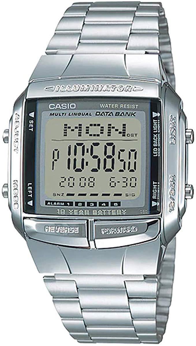 Casio Men's Databank Digital Bracelet Watch - DB-360-1ADF
