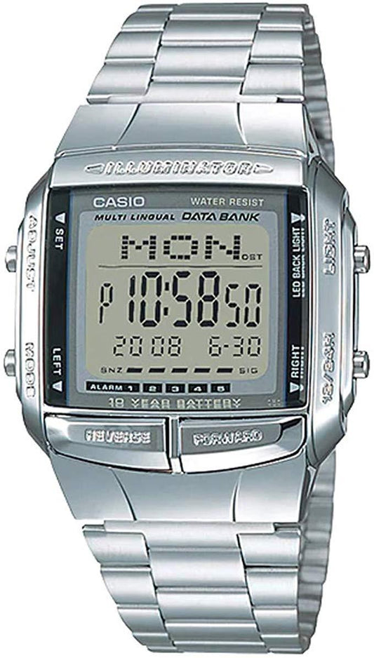Casio Men's Databank Digital Bracelet Watch - DB-360-1ADF