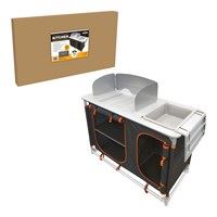 Milestone Camping Kitchen - Windshield, Sink & 4 Storages (Carton of 1)