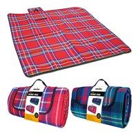 Milestone Large Picnic Rug - Assorted Red or Blue (Carton of 18)