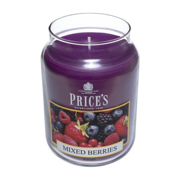 Price's Large Jar Candle Mixed Berries PBJ010615