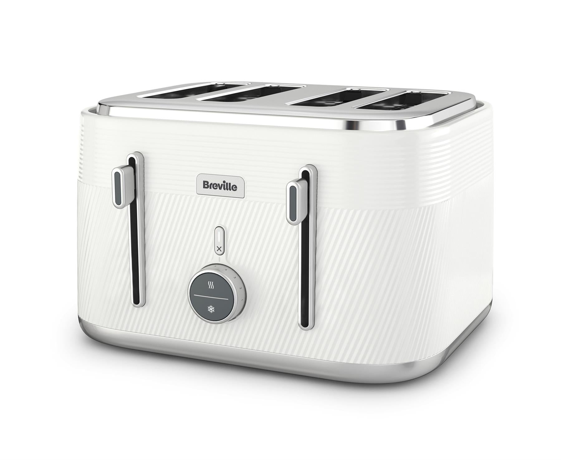 Obliq White 4 Slice Toaster (Refurbished) DK Wholesale Ltd