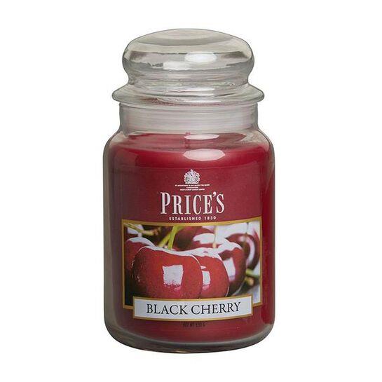 Price's Large Jar Candle Black Cherry PBJ010304