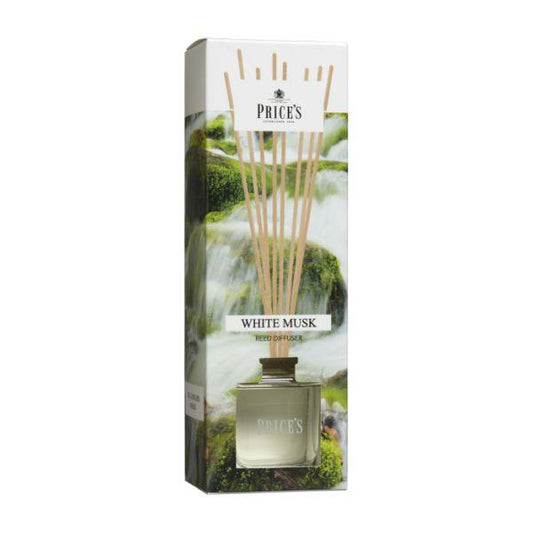 Price's Candles Fragrance Collection Reed Diffuser – White Musk PRD010489