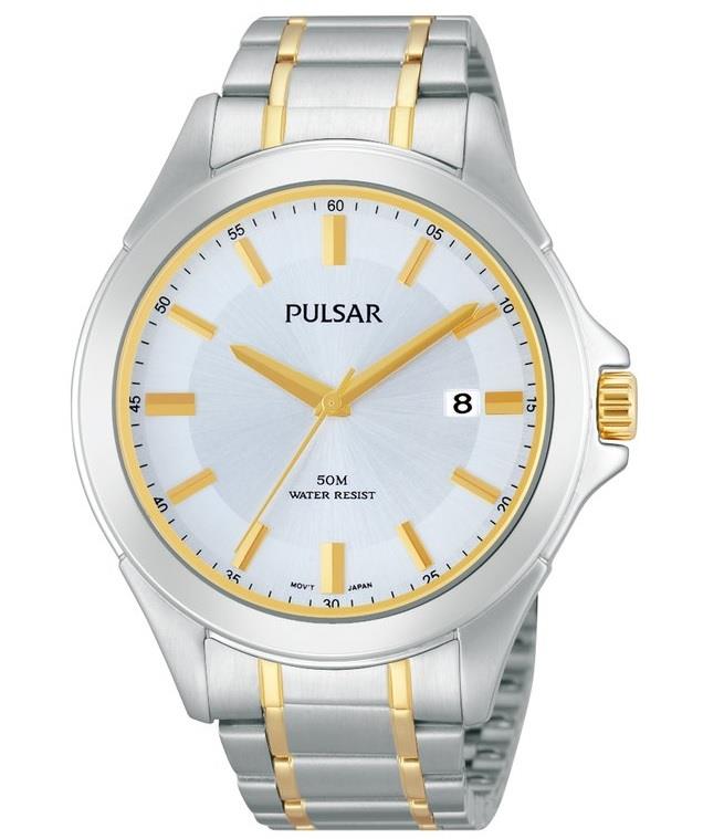 PULSAR GENTS TWO-TONE DRESS WATCH PS9311